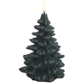 Uyuni Lighting Juletræslys LED Ø10xH15 cm, Pine Green