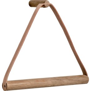 EKTA Living Håndklædeholder 25 cm, Olieret Eg