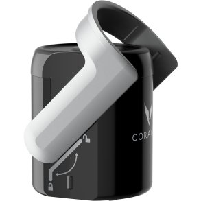 Coravin Sparkling Propper 2 stk, Sort/Sølv