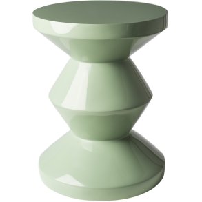 POLSPOTTEN Zig Zag Sidebord H46 cm, Olivengrøn
