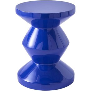 POLSPOTTEN Zig Zag Sidebord H46 cm, Mørk Blå