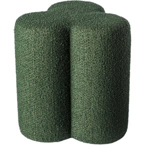 POLSPOTTEN Clover Sidebord H45 cm, Mørk Grøn