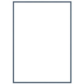 Poster & Frame Ramme A4, Indian Teal