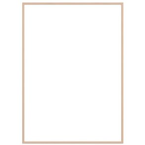 Poster & Frame Ramme A4, Rosa