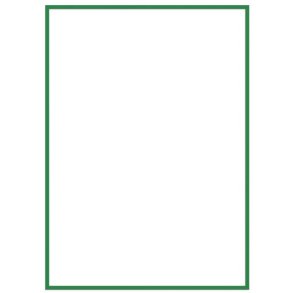 Poster & Frame Ramme A4, Grøn