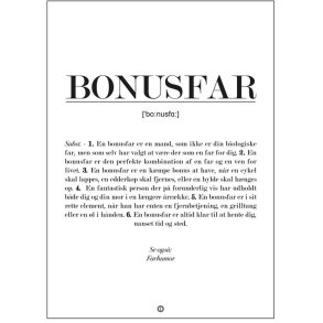 Citatplakat Bonusfar Definition A4