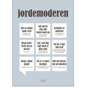 Dialægt Jordemoderen Plakat 70x100 cm