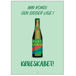 Citatplakat Min Kondi A3