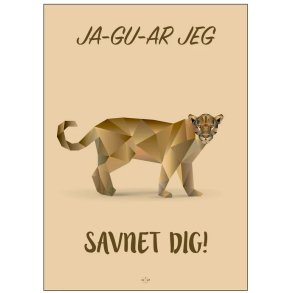 Citatplakat Ja-gu-ar A3