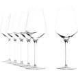 Quatrophil R&oslash;dvinsglas 6 stk. 57 cl, Klar