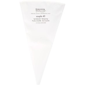 Städter Sprøjtepose 40 cm, Hvid