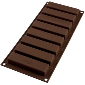 Silikomart Snackbar-form, Brun