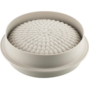 Silikomart 3D Honore-form Ø19 cm, Grå