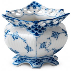 Royal Copenhagen Musselmalet Helblonde Sukkerskål
