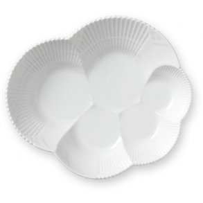 Royal Copenhagen Hvid Elements Fad 19 cm