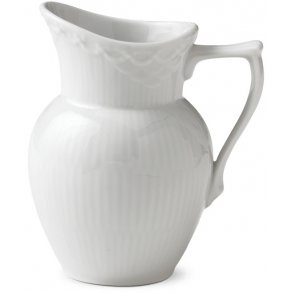 Royal Copenhagen Hvid Halvblonde Flødekande