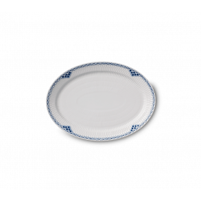 Royal Copenhagen Prinsesse Oval Tallerken 28 cm