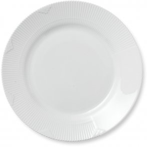 Royal Copenhagen Hvid Elements Tallerken 28 cm
