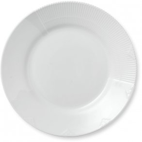 Royal Copenhagen Hvid Elements Tallerken 26 cm