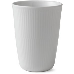 Royal Copenhagen Hvid Riflet Termokop 39 cl
