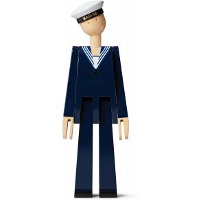 Kay Bojesen Marine 20,5 cm, Malet Bøgetræ