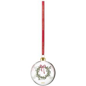 Holmegaard Christmas Årets Julekugle 2024 Ø8 cm, Klar