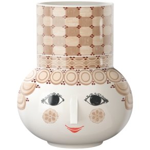 Bjørn Wiinblad Olga Vase H35 cm, Sand