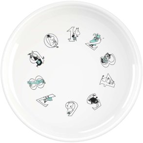 RIG-TIG Mumi ABC Skål Ø15 cm, Mumi Turqouise
