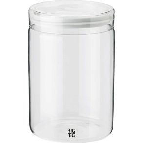 RIG-TIG STORE-IT Opbevaringsglas 1 L, Lys Grå
