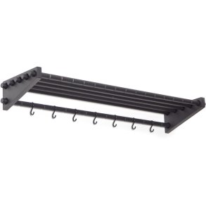 Roon & Rahn Moodrack Hattehylde 98 cm, Sort Specialmalet Eg