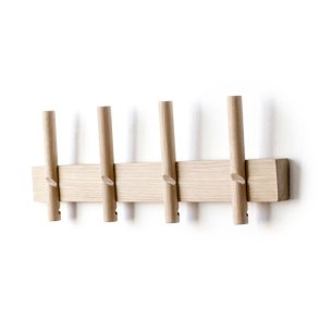 We Do Wood Reces Knagerække 48 cm, Lys Olieret Eg