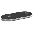 Dual Dock Care Trådløs Oplader, Sort