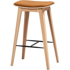 SACKit Nordic Barstol m. Sting H73 cm, Eg/Luna Sandstone