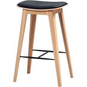 SACKit Nordic Barstol m. Sting H68 cm, Eg/Luna Carbon