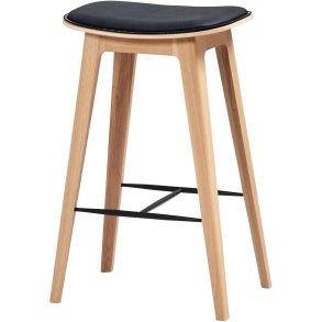 SACKit Nordic Barstol m. Sting H68 cm, Eg/Terra Black