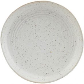 House Doctor Pion Tallerken 16,5 cm, Grå/Hvid