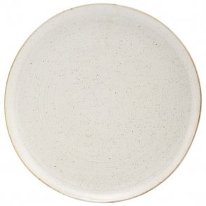 House Doctor Pion Tallerken 28,5 cm, Grå/Hvid