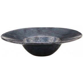 House Doctor Pion Pastatallerken 25 cm, Sort/Brun