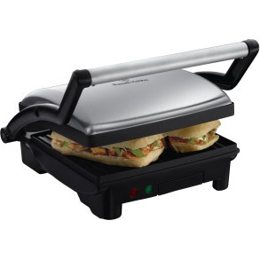 Russell Hobbs Cook@Home 3-i-1 Paninigrill, Sølv