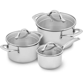 Scanpan STS Grydesæt m. Låg 6 Dele