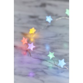 Sirius Ally Lyskæde Stjerne 40 LED 2 m, Multi