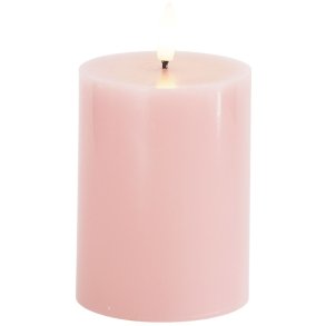 Sirius Sille Bloklys LED Ø7,5/H10 cm, Light Pink