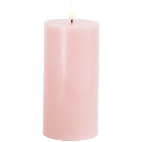 Sirius Sille Bloklys LED Ø7,5/H15 cm, Light Pink