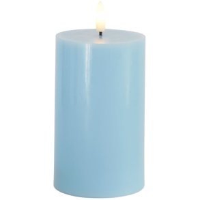Sirius Sille Bloklys LED Ø7,5/H12,5 cm, Blue Sky