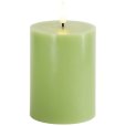 Bloklys LED &Oslash;7,5/H10 cm, Spring Green