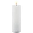 Bloklys Genopladelig LED H15 cm, Hvid