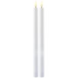 Kronelys LED Genopladelig 2 stk. 35 cm