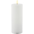 Bloklys LED Udend&oslash;rs H20 cm, Hvid