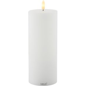 Sirius Sille Bloklys LED Udendørs H20 cm, Hvid
