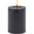Bloklys LED &Oslash;7,5/H10 cm, Gr&aring;